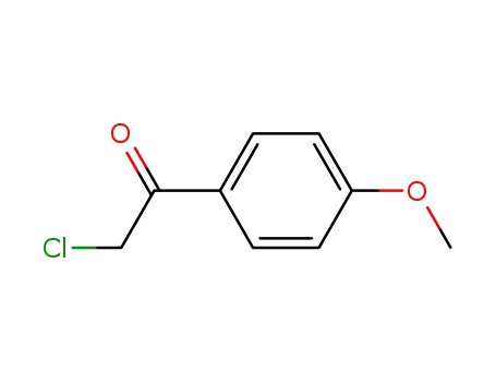 Molecular Structure of 2196-99-8 (4-Methoxyphenacyl chloride)