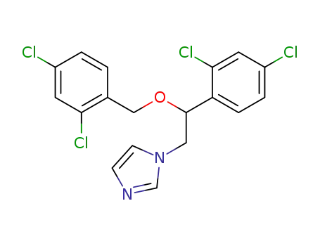 Molecular Structure of 22916-47-8 (Miconazole)