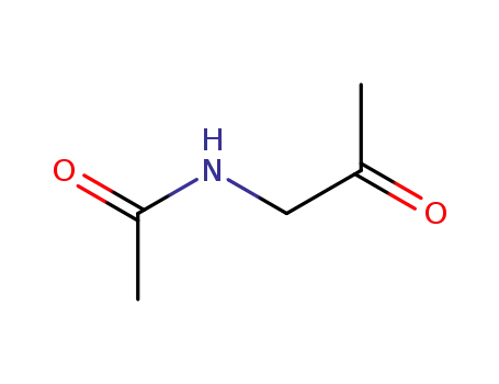 Molecular Structure of 7737-16-8 (1-ACETAMIDO-ACETONE)