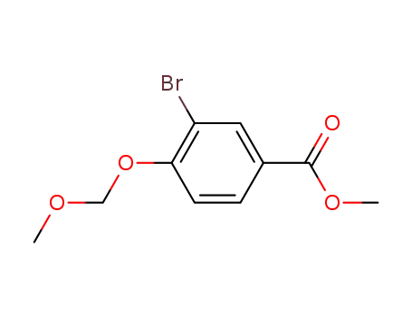 3-bromo-4-methoxymethoxybenzoic acid methyl ester