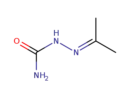 Molecular Structure of 110-20-3 (Acetone semicarbazone)
