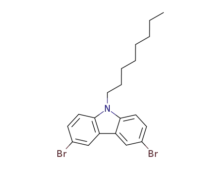 Molecular Structure of 79554-93-1 (3,6-DibroMo-9-n-octylcarbazole)