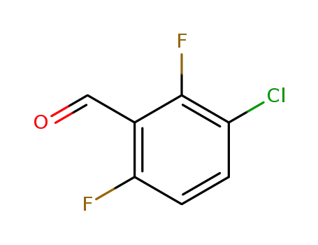 1-(3-chloro-2,6-difluoro-phenyl)-carboxaldehyde