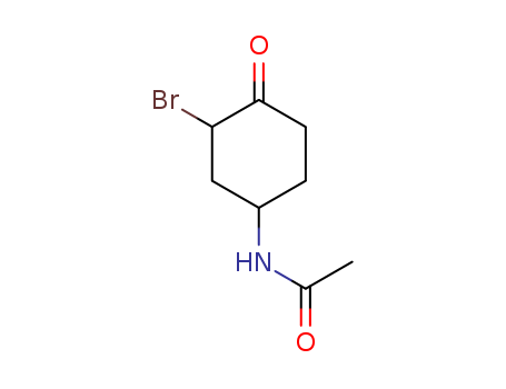 Acetamide, N-(3-bromo-4-oxocyclohexyl)-