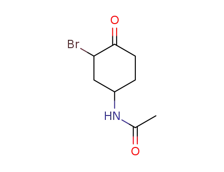 Acetamide, N-(3-bromo-4-oxocyclohexyl)-