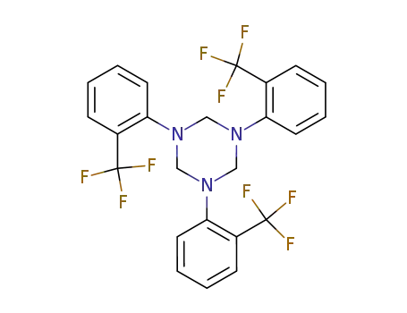 1,3,5-tris(2-(trifluoromethyl)phenyl)-1,3,5-triazinane