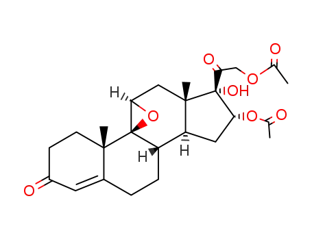 16α,21-diacetoxy-9,11β-epoxy-17-hydroxy-9β-pregn-4-ene-3,20-dione