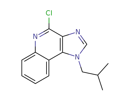 Molecular Structure of 99010-64-7 (4-Chloro-1-(2-methylpropyl)-1H-imidazo[4,5-c]quinoline)