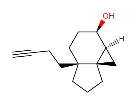 (1aRS,2SR,4aRS,7aSR)-4a-but-3'-ynyloctahydro-1H-cyclopropa[d]inden-2-ol