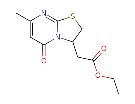 (7-methyl-5-oxo-2,3-dihydro-5H-thiazolo[3,2-a]pyrimidin-3-yl)-acetic acid ethyl ester