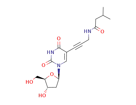 5-[3-(3-methylbutyrylamino)prop-1-ynyl]-2'-deoxyuridine