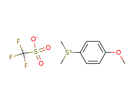 (4-methoxyphenyl)dimethylsulfonium triflate