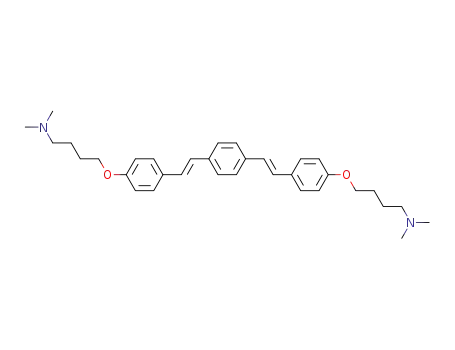 1,4-bis(2-(4-((dimethylamino)butoxyphenyl))-(E)-1-ethenyl)benzene