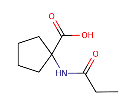 1-propionylamino-cyclopentanecarboxylic acid