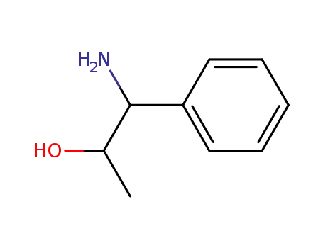 Molecular Structure of 52500-61-5 (Beta-Amino-Alpha-methyl-benzeneethanol)