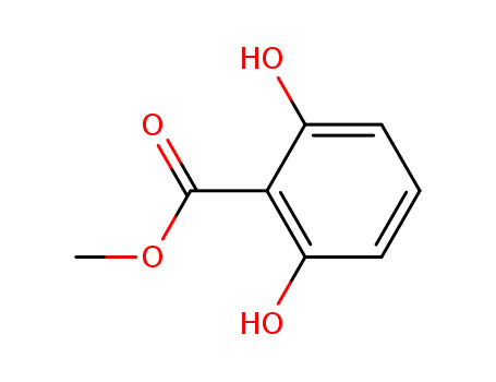 Molecular Structure of 2150-45-0 (METHYL 3,5-DIHYDROXYBENZOATE)
