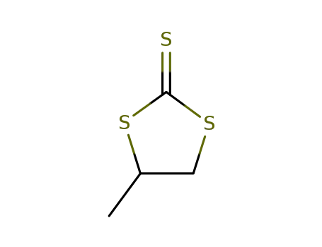Molecular Structure of 3489-45-0 (4-methyl-1,3-dithiolane-2-thione)