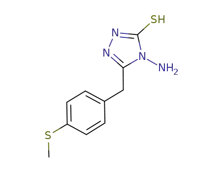 4-amino-3-(4-methylthiobenzyl)-5-mercapto-1,2,4-triazole