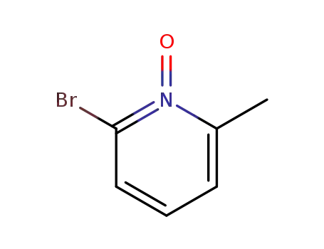 Molecular Structure of 91668-84-7 (2-bromo-6-methylpyridine 1-oxide)