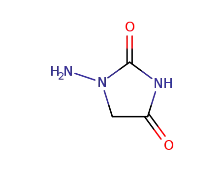 Molecular Structure of 6301-02-6 (1-AMINOHYDANTOIN)
