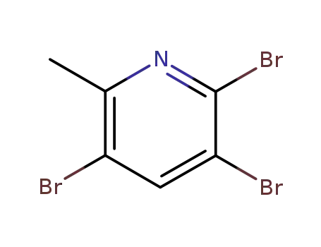 Molecular Structure of 3430-15-7 (2,3,5-Tribromo-6-methylpyridine)