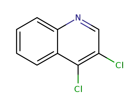 Molecular Structure of 25836-11-7 (3,4-Dichloroquinoline)