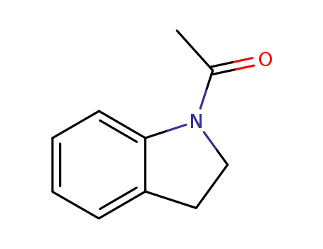 Molecular Structure of 16078-30-1 (1-Acetylindoline)