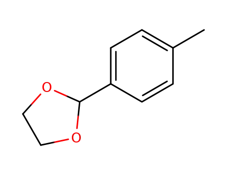 Molecular Structure of 2403-51-2 (1,3-Dioxolane,2-(4-methylphenyl)-(9CI))