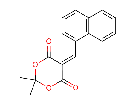 2,2-dimethyl-5-(naphthalen-1-ylmethylene)-1,3-dioxane-4,6-dione