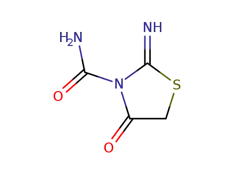 2-imino-4-oxo-thiazolidine-3-carboxylic acid amide