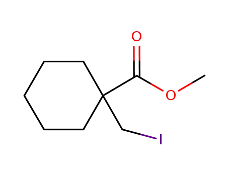 Methyl 1-iodomethylcyclohexanecarboxylate