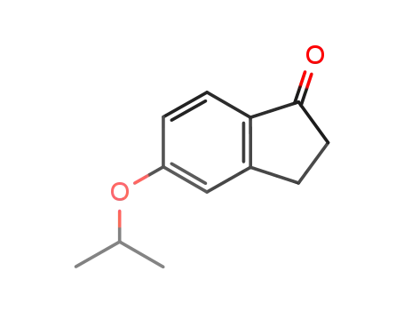 Molecular Structure of 760995-38-8 (1H-Inden-1-one,2,3-dihydro-5-(1-methylethoxy)-(9CI))