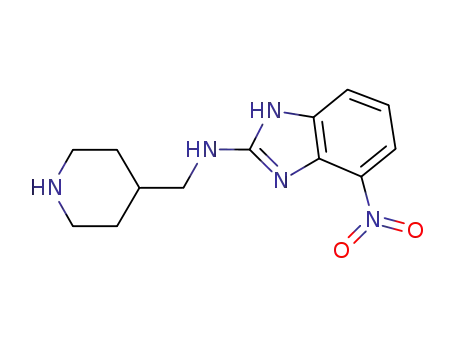 (4-nitro-1H-benzimidazol-2-yl)-piperidin-4-ylmethyl-amine