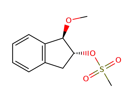 trans-2-methane sulfonyloxy-1-methoxy indane