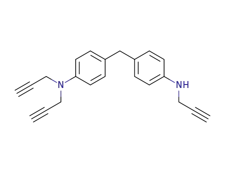 N,N,N'-tris-propargyl-p,p'-diamino diphenyl methane