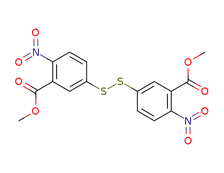 methyl 2-(2-methoxycarbonyl-3-nitrophenyl)disulfanyl-6-nitrobenzoate
