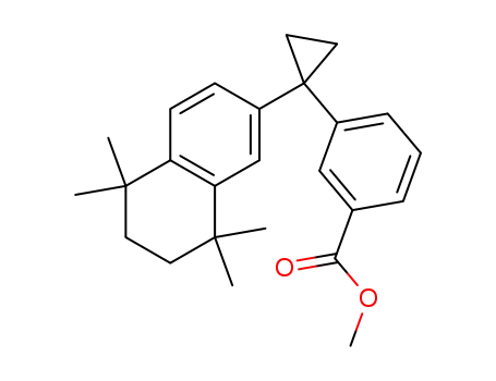 Methyl 3-[1-(5,5,8,8-tetramethyl-5,6,7,8-tetrahydro-2-naphthyl)cyclopropyl]benzoate
