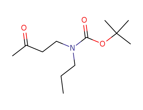 (3-oxo-butyl)-propyl-carbamic acid tert-butyl ester
