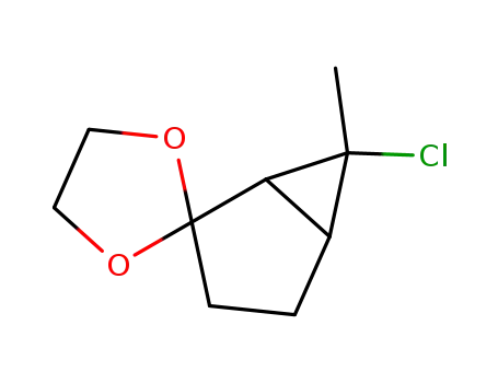 6-methyl-6-chlorobicyclo<3.1.0>hex-2-one ethylene ketal