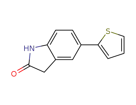 5-(thiophen-2-yl)indolin-2-one