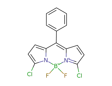 3,7-dichloro-5,5-difluoro-10-phenyl-5H-dipyrrolo[1,2-c:2',1'-f][1,3,2]diazaborinin-4-ium-5-uide