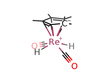 trans-(η(5)-pentamethylcyclopentadienyl)(dicarbonyl)(dihydrido)rhenium