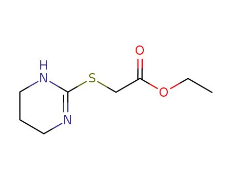 (1,4,5,6-tetrahydro-pyrimidin-2-ylmercapto)-acetic acid ethyl ester