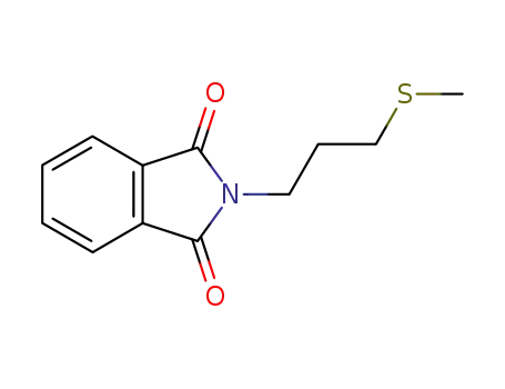 Molecular Structure of 52096-79-4 (2-(3-(Methylthio)propyl)isoindoline-1,3-dione)