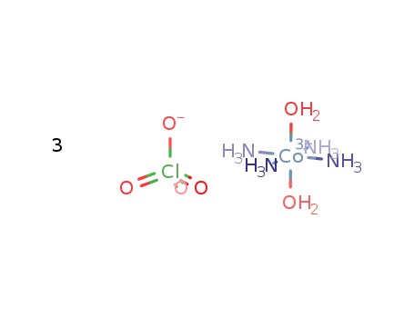 cobalt(III) diaquatetrammine perchlorate