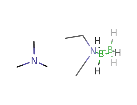 μ-(C2H5)2N-B2H5*N(CH3)3