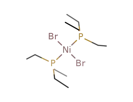 trans-dibromobis(triethylphosphine)nickel(II)