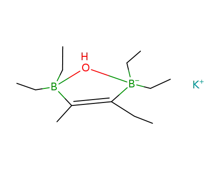 potassium 2,2,3,5,5-pentaethyl-2,5-dihydro-4-methyl-1,2,5-oxoniadiboratolate