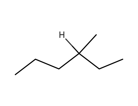 Molecular Structure of 589-34-4 (3-Methylhexane)