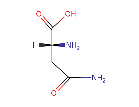 Molecular Structure of 2058-58-4 (D-(-)-Asparagine monohydrate)